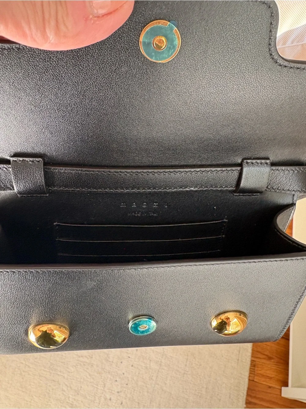 Marni Black Trunkaroo Crossbody Bag NWOT - Picture 10 of 13